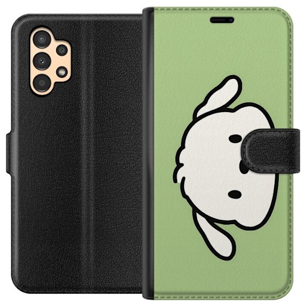 Samsung Galaxy A13 Lompakkokotelo Snoopy Flip