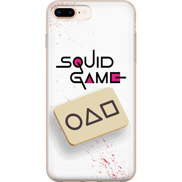 Apple iPhone 8 Plus Genomskinligt Skal Squid Game