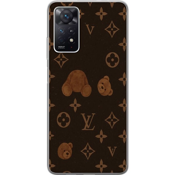 Xiaomi Redmi Note 11 Pro 5G Genomskinligt Skal Plush Luxe