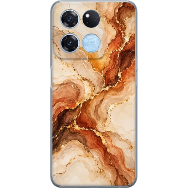 Kompatibel Mobilcover til OnePlus Ace Racing Høstagat beige