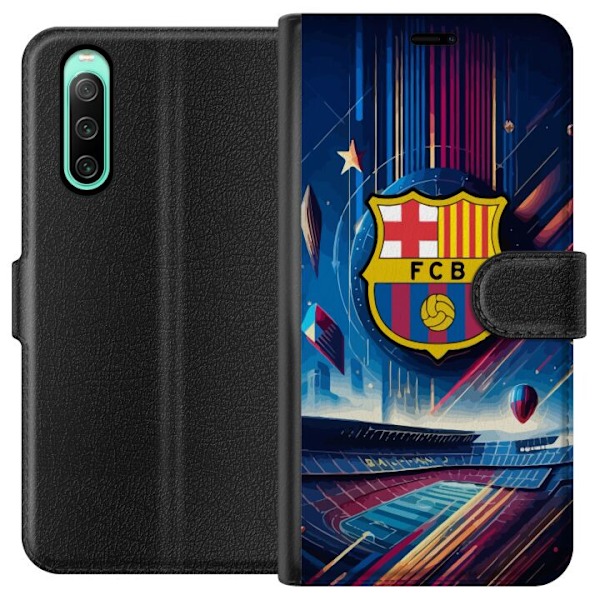 Sony Xperia 10 IV Lommeboketui FC Barcelona