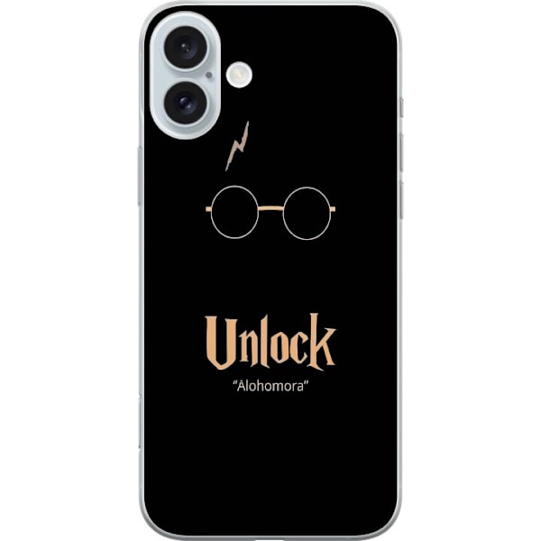 Apple iPhone 16 Plus Gjennomsiktig deksel Harry Potter