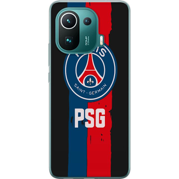 Xiaomi Mi 11 Pro Gjennomsiktig deksel Paris Saint-Germain F.C.