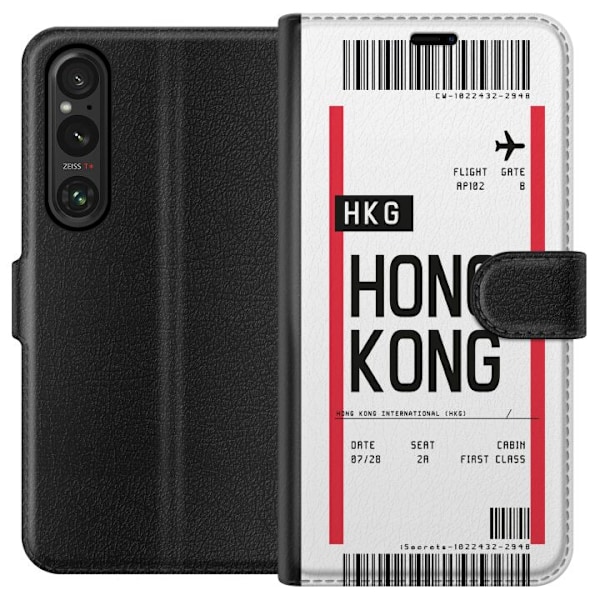 Sony Xperia 1 V Lompakkokotelo Hongkong