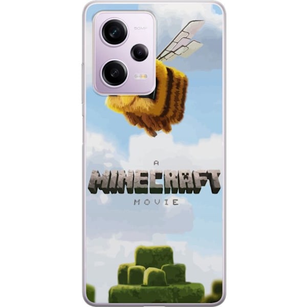 Xiaomi Redmi Note 12 Pro Läpinäkyvä kuori A Minecraft Movie