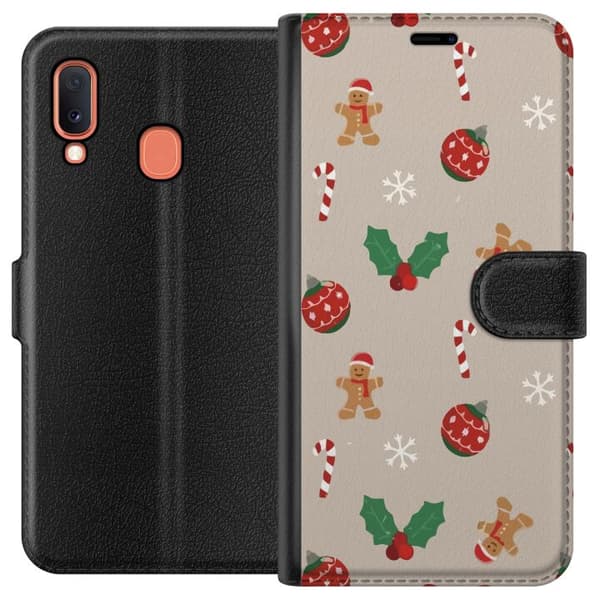 Kompatibelt Lommeboketui til Samsung Galaxy A20e Jul