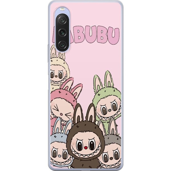 Sony Xperia 10 V Läpinäkyvä kuori Labubu Classics