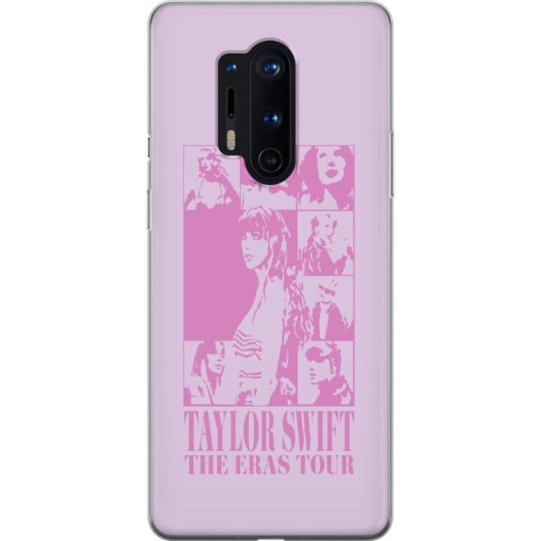 OnePlus 8 Pro Genomskinligt Skal Taylor Swift - Pink