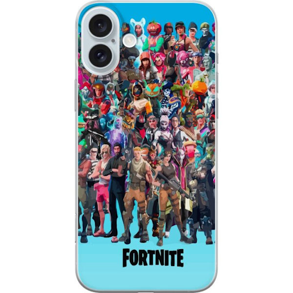 Apple iPhone 16 Plus Gjennomsiktig deksel Fortnite