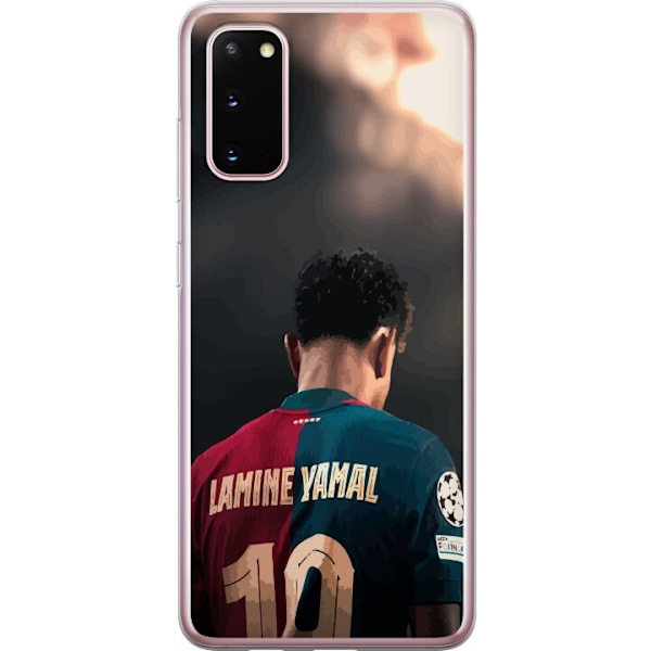Samsung Galaxy S20 Läpinäkyvä kuori Lamine Yamal