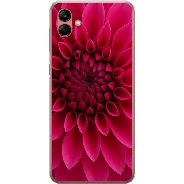 Samsung Galaxy A04 Läpinäkyvä kuori Rosecore