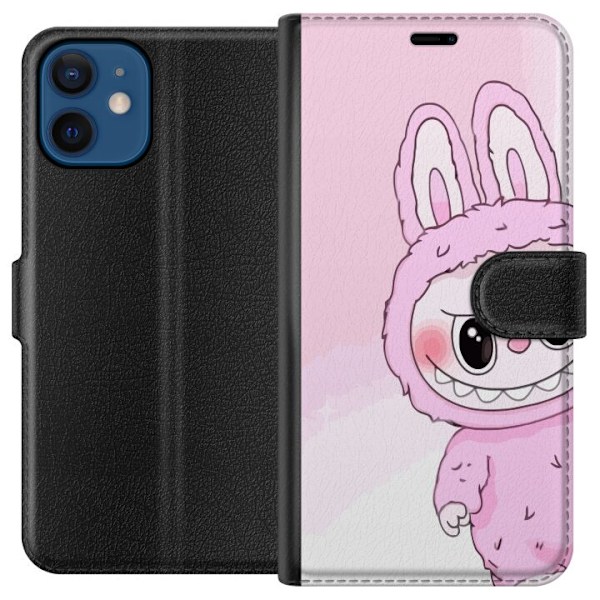 Apple iPhone 12  Lommeboketui Labubu Bunny-serien