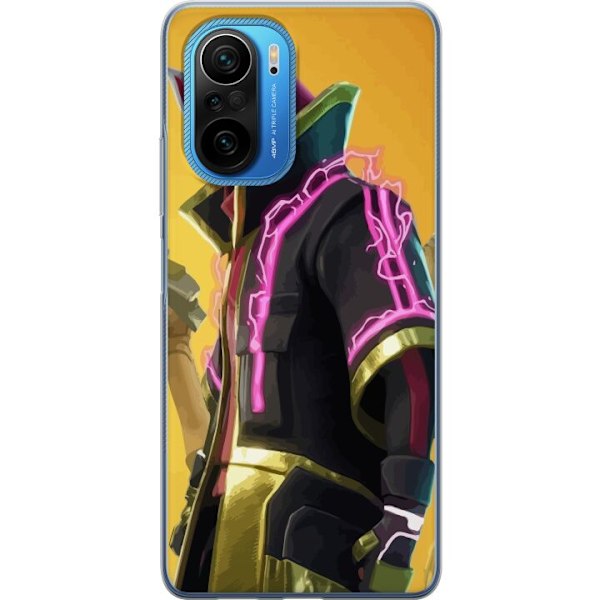 Xiaomi Poco F3 Läpinäkyvä kuori Fortnite