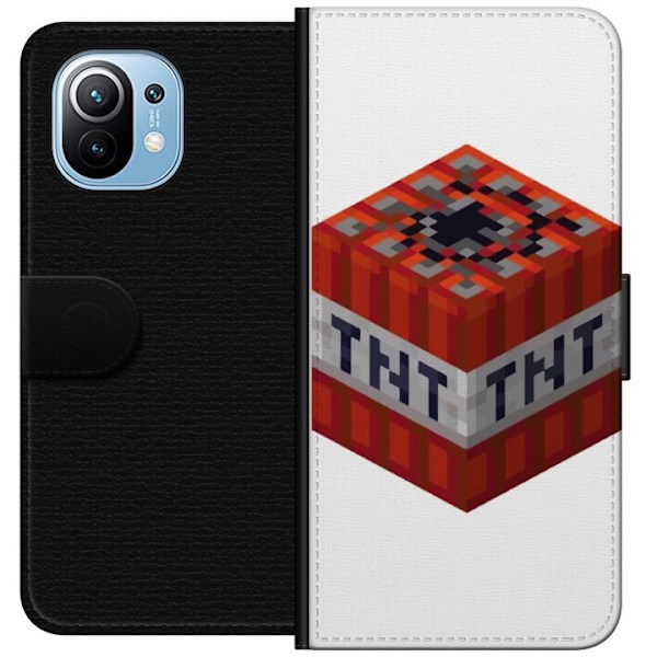 Xiaomi Mi 11 Lompakkokotelo Minecraft TNT