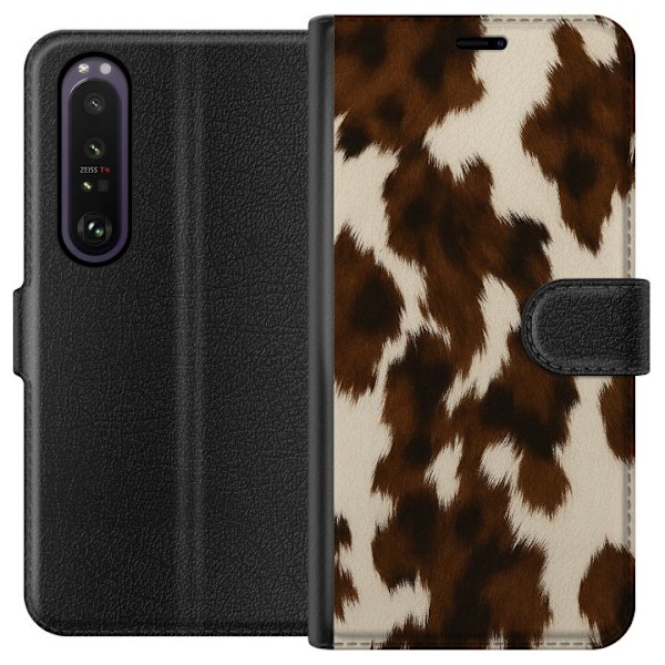 Sony Xperia 1 III Lompakkokotelo Värisuihku
