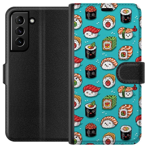 Kompatibel Tegnebogsetui til Samsung Galaxy S21+ 5G Sushi