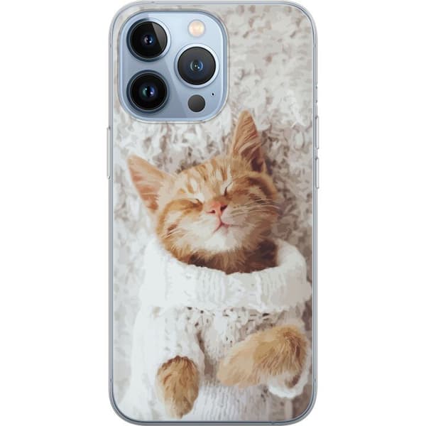 Kompatibelt Mobildeksel til Apple iPhone 13 Pro Katt