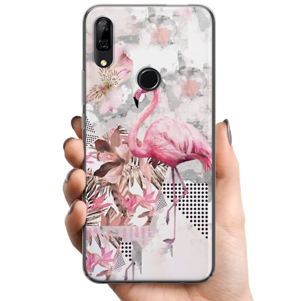 Huawei P Smart Z TPU Matkapuhelimen kuori Flamingo