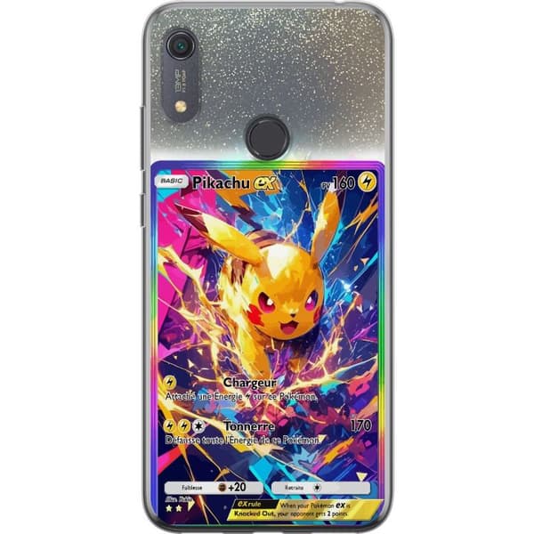 Kompatibelt Mobildeksel til Huawei Y6s (2019) Pikachu gul