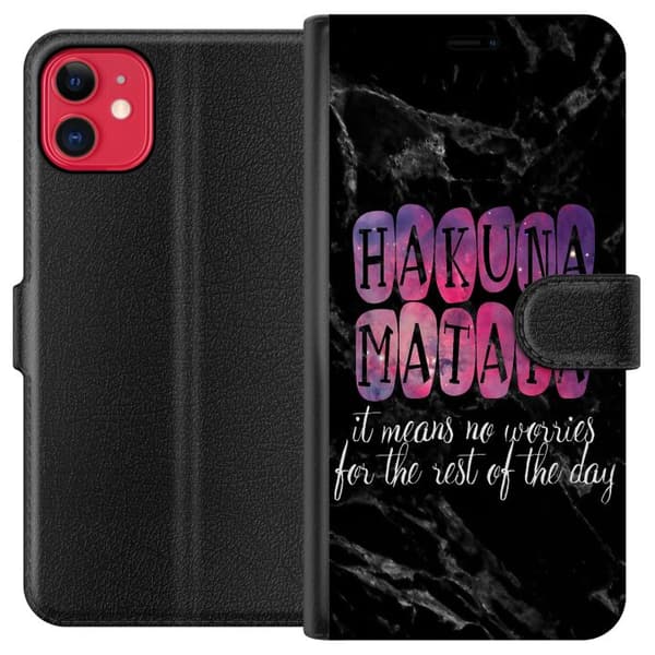 Yhteensopiva Lompakkokotelo Apple iPhone 11 Ei hätää