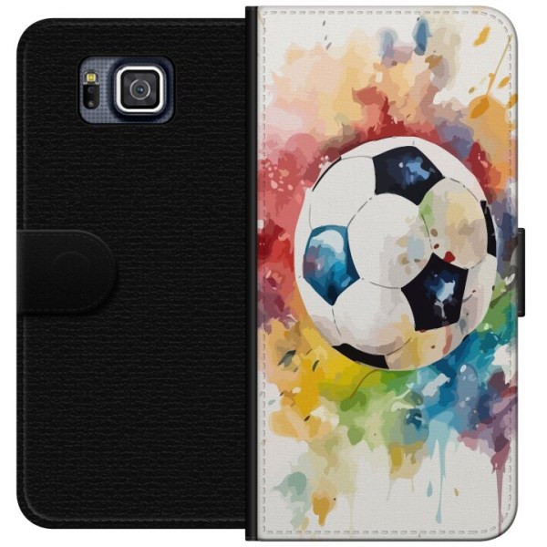 Samsung Galaxy Alpha Lompakkokotelo Jalkapallo