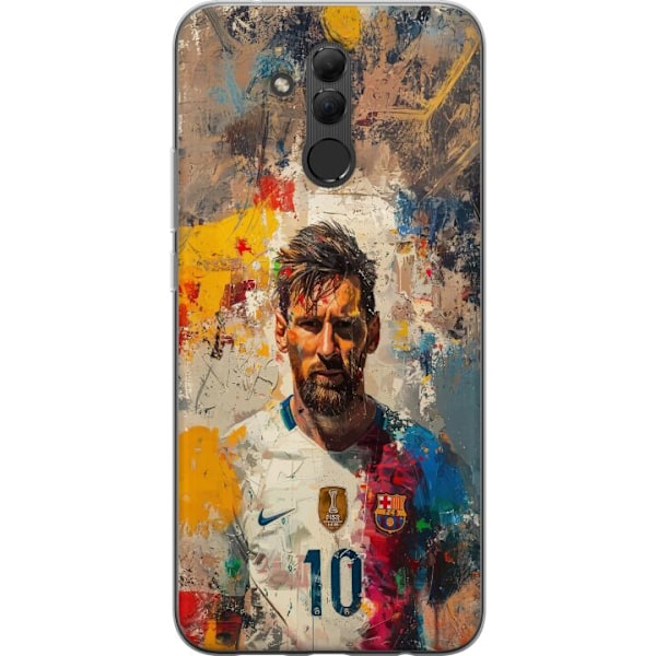 Huawei Mate 20 lite Gennemsigtig cover Messi Art