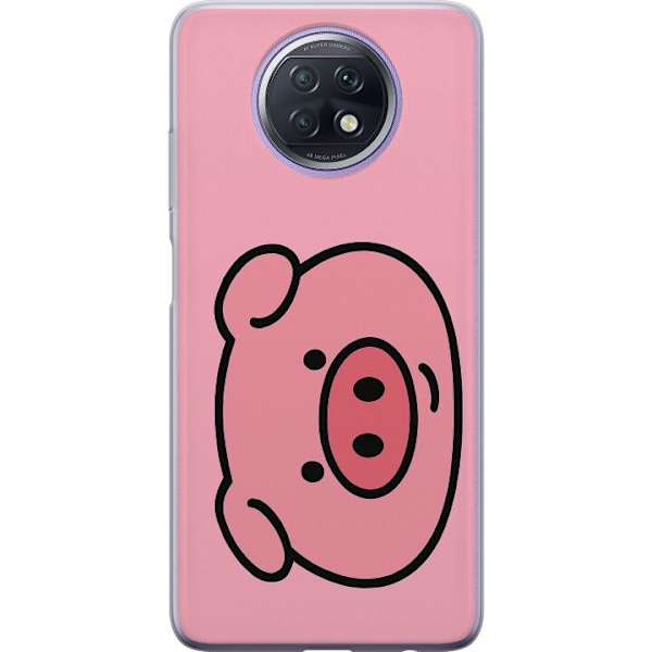 Xiaomi Redmi Note 9T Gjennomsiktig deksel Kawaii Piggy