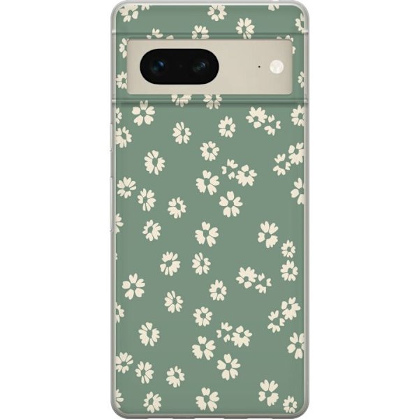 Google Pixel 7 Läpinäkyvä kuori Kukkaisunelma - Värikäs K