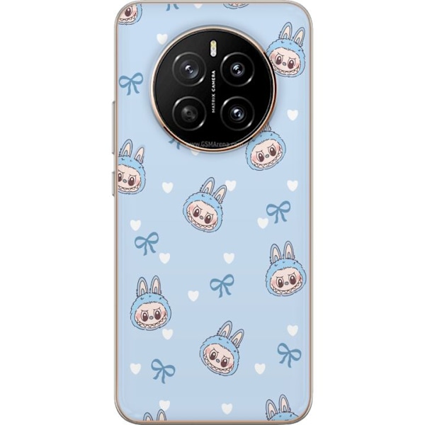Honor Magic7 Läpinäkyvä kuori Labubu Tuli Henki