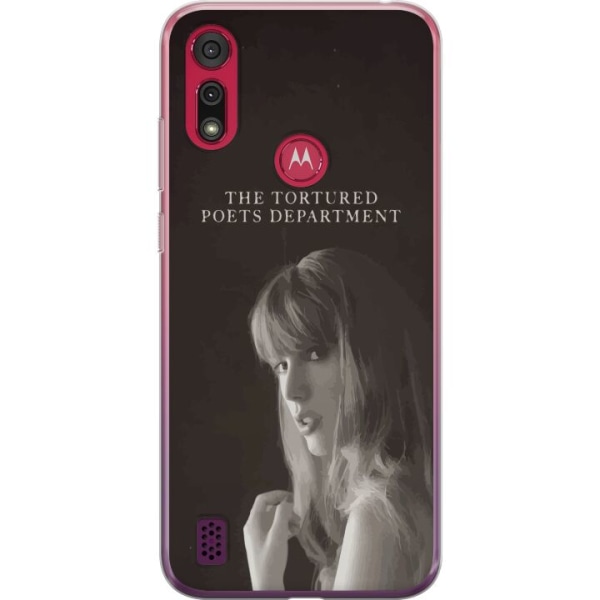 Motorola Moto E6s (2020) Genomskinligt Skal Taylor Swift - the