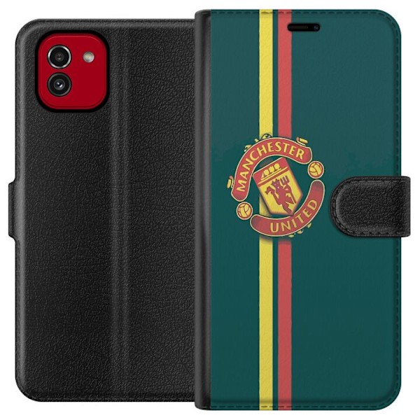 Samsung Galaxy A03 Lommeboketui Manchester United F.C.