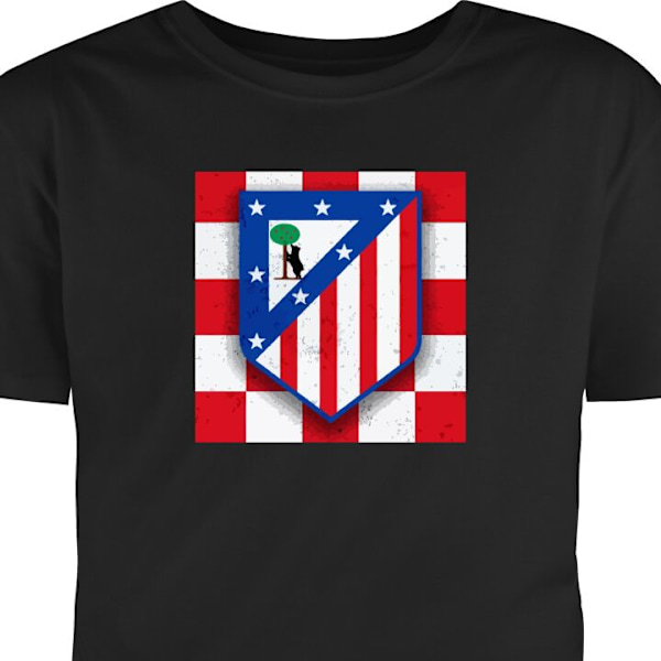 Lasten T-paita | Mukava T-paita Lapsille Atletico Madrid musta 12-13 Vuotta