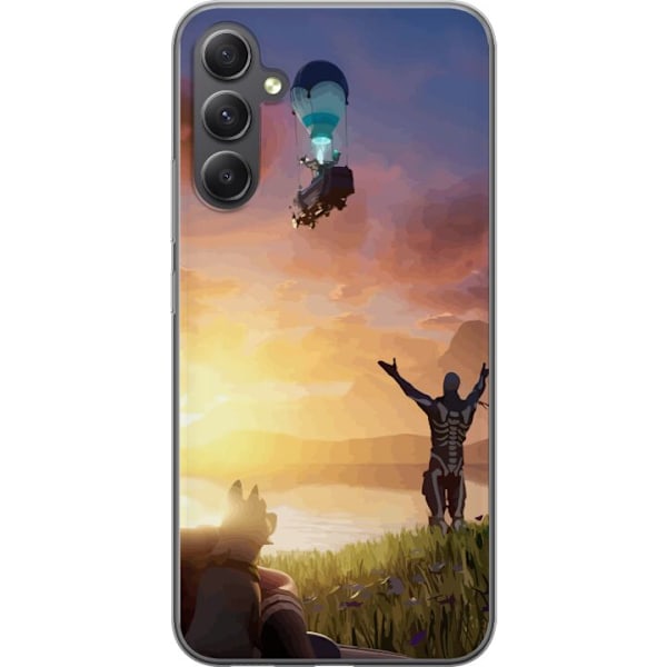 Samsung Galaxy A15 5G Genomskinligt Skal Fortnite