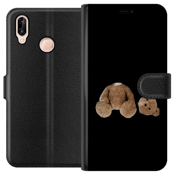 Huawei P20 lite Lommeboketui Teddy DØD