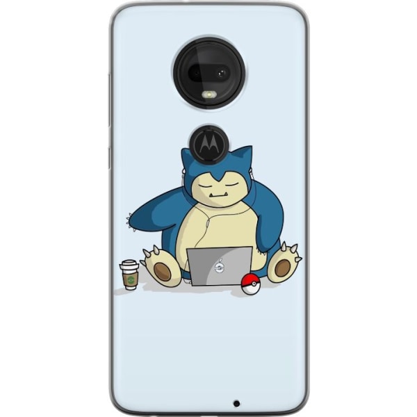 Motorola Moto G7 Gennemsigtig cover Pokemon Rolig