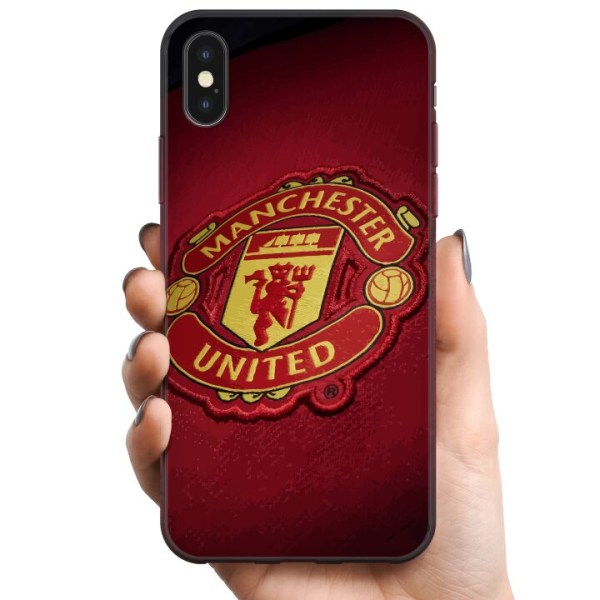 Apple iPhone X TPU Mobildeksel Manchester United FC