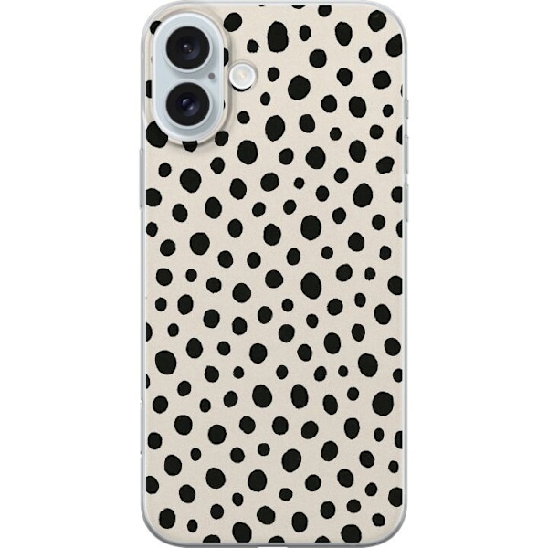 Apple iPhone 16 Plus Läpinäkyvä kuori Dot Dance