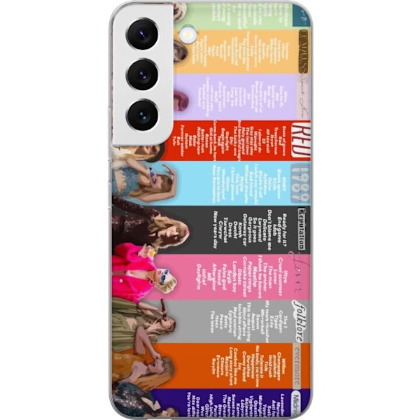 Samsung Galaxy S22 5G Gennemsigtig cover Taylor Swift