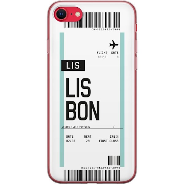 Apple iPhone 8 Läpinäkyvä kuori Lissabon