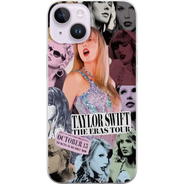 Kompatibelt Mobildeksel til Apple iPhone 14 Taylor Swift Farger