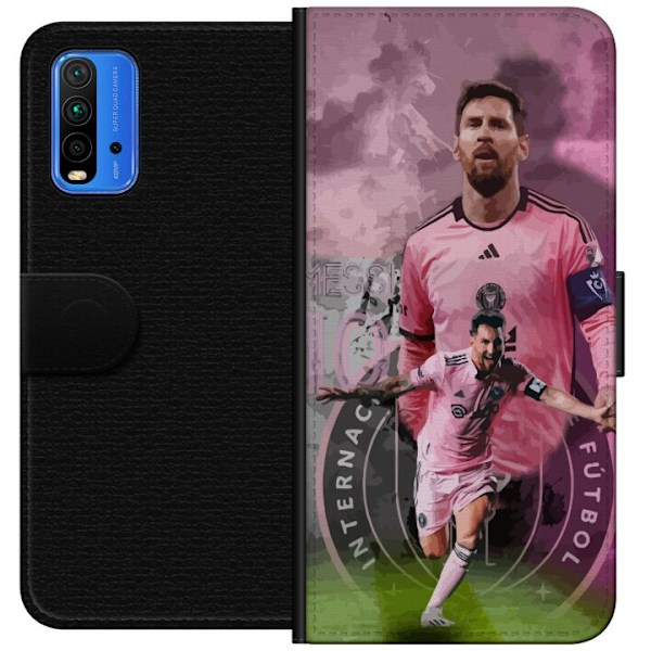 Xiaomi Redmi Note 9 4G Lommeboketui Messi