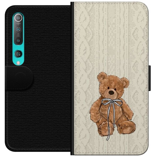 Xiaomi Mi 10 5G Lommeboketui Liten Bamse – klassisk bamse i enkel design