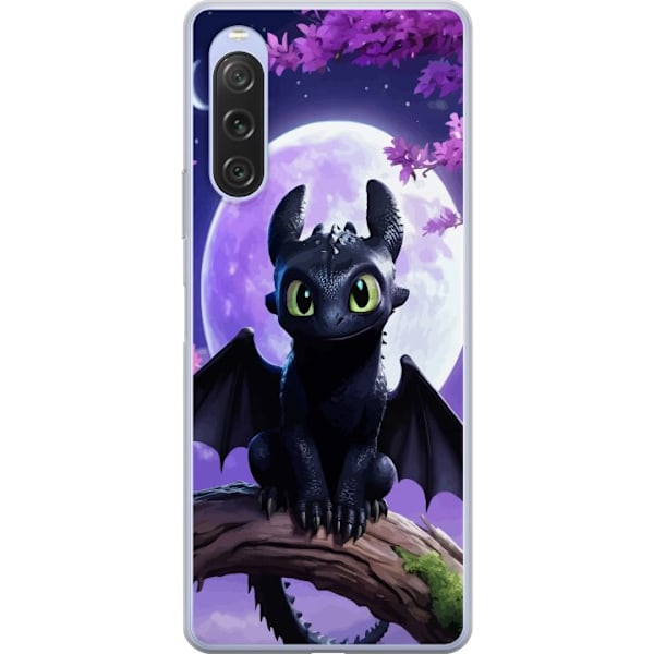 Sony Xperia 10 V Genomskinligt Skal Draktränaren How to Train Your Dragon