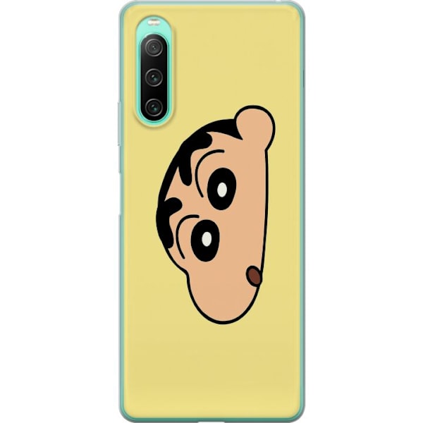 Sony Xperia 10 IV Genomskinligt Skal Peeking Shinchan