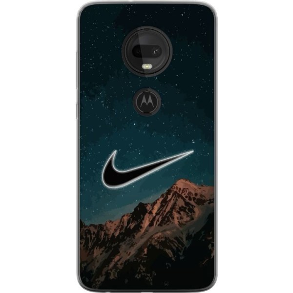 Motorola Moto G7 Genomskinligt Skal Nike