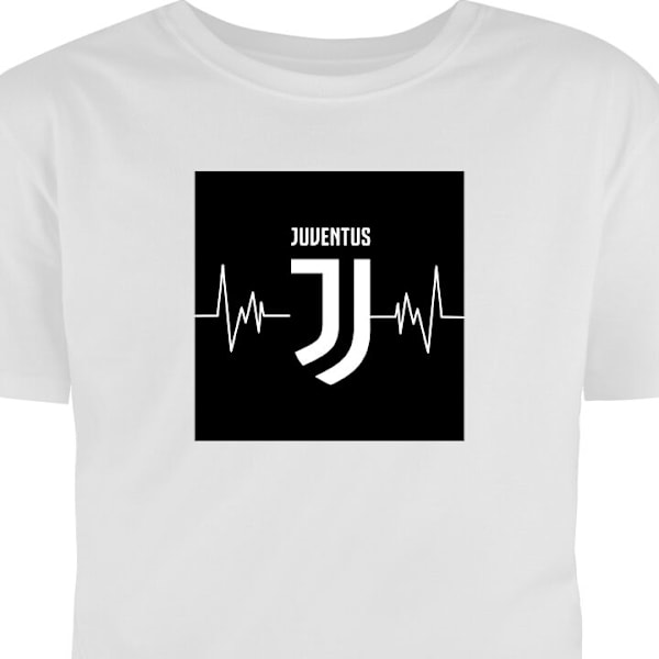 T-shirt för Vuxen | Klassisk Vuxen-T-shirt Juventus vit L