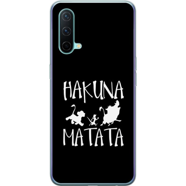OnePlus Nord CE 5G Deksel / Mobildeksel - Hakuna Matata