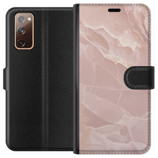 Kompatibel Tegnebogsetui til Samsung Galaxy S20 FE Marmor