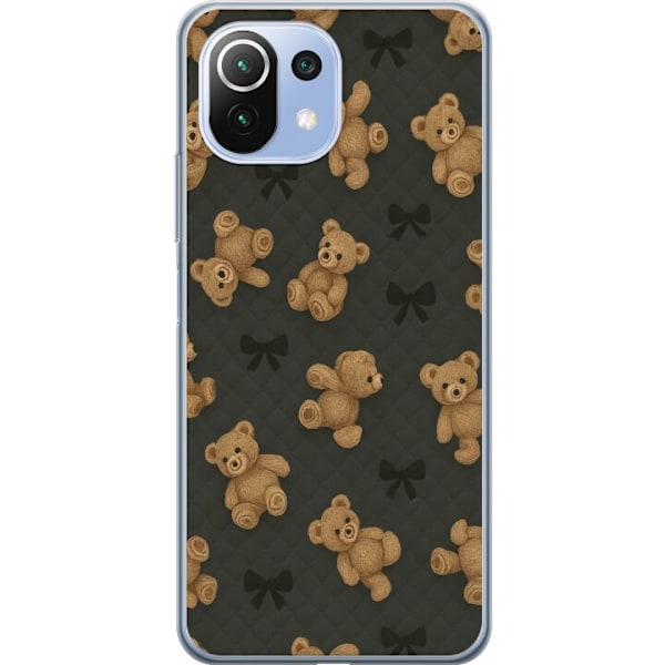 Xiaomi Mi 11 Lite Genomskinligt Skal Teddy Hugs