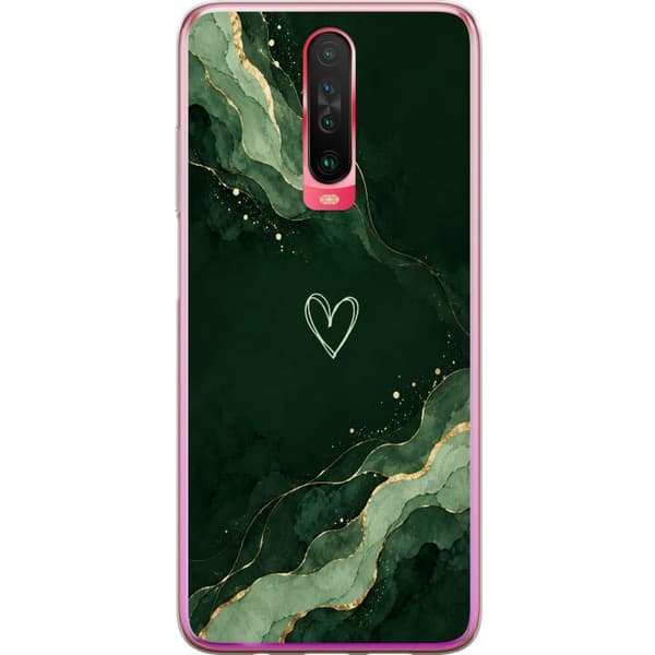 Kompatibelt Mobildeksel til Xiaomi Redmi K30 Skogshjerte grønn